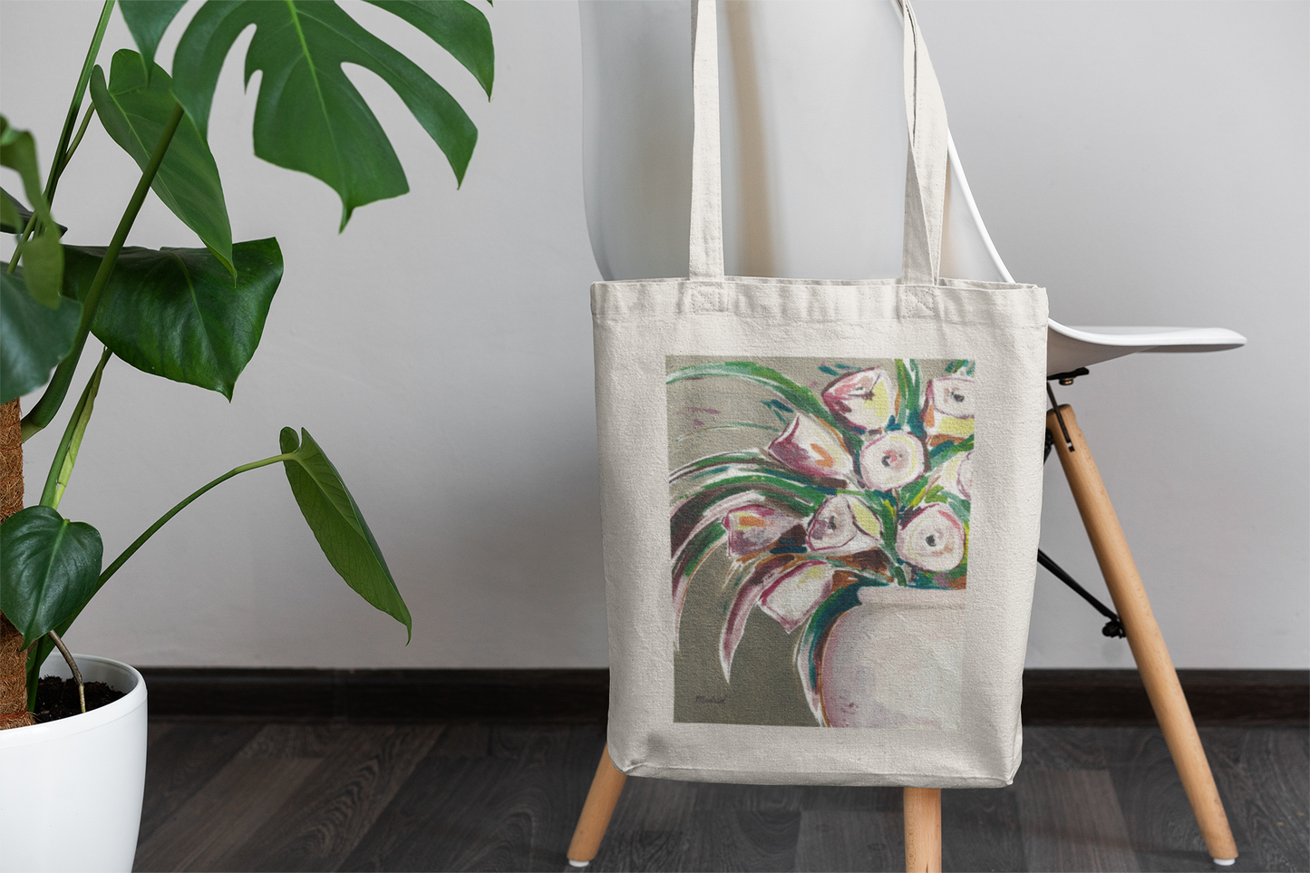 Springtime Bouquet - Go-to Canvas Tote