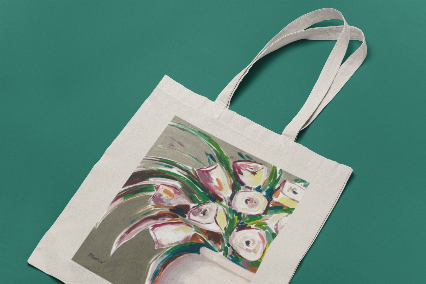 Springtime Bouquet - Go-to Canvas Tote