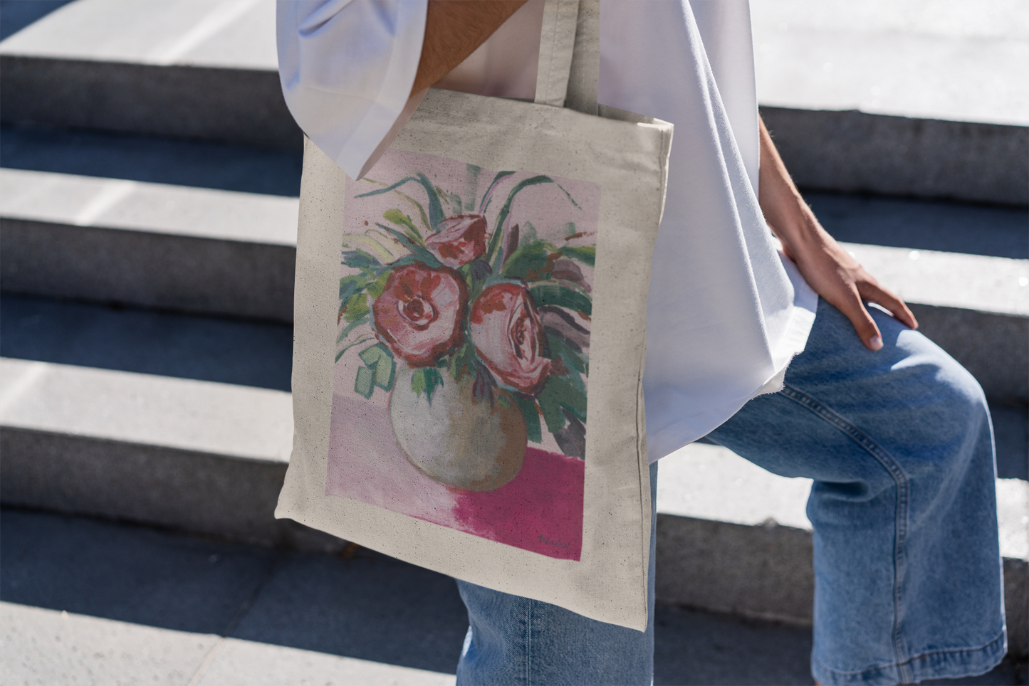 Pink, Please! - Go-to Canvas Tote